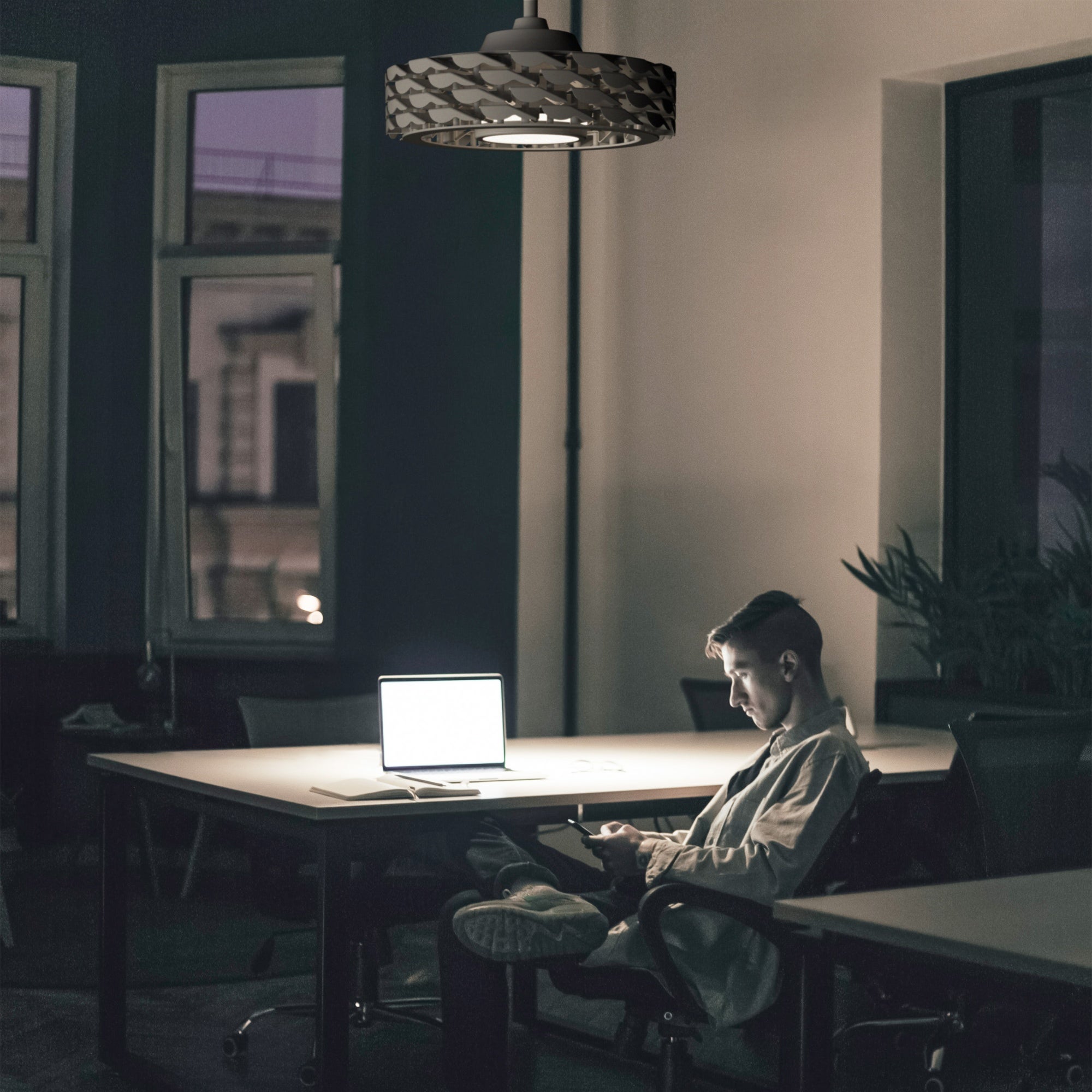 Ventilateur de plafond sans pales avec WiFi - 2