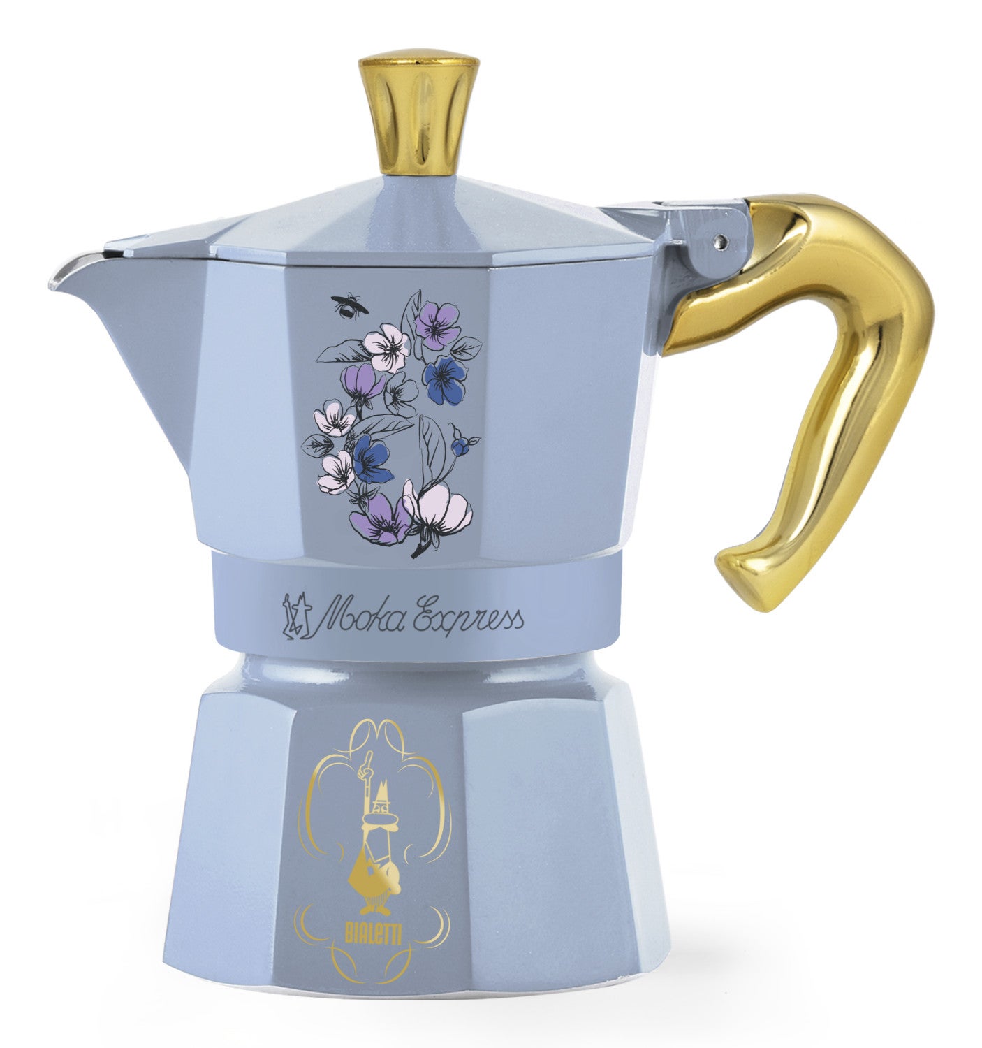 Kawiarka Bialetti Moka Express wzór Bridgerton aluminium 3 filiżanki