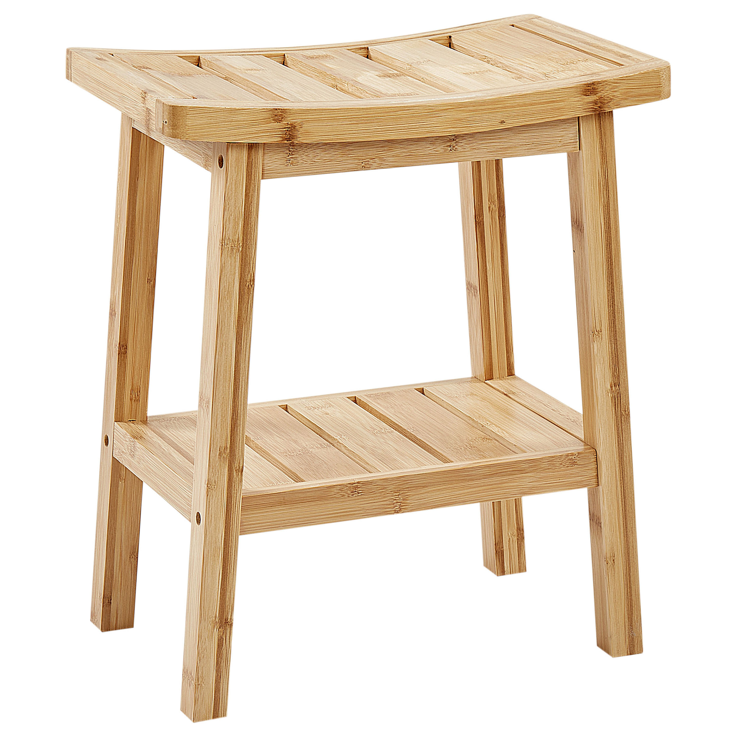 Petite Table De Cuisine Table Pliante Bambou InnovaGoods - Avec Tiroir Et Repose-Verre Plateau Inclinable Portable