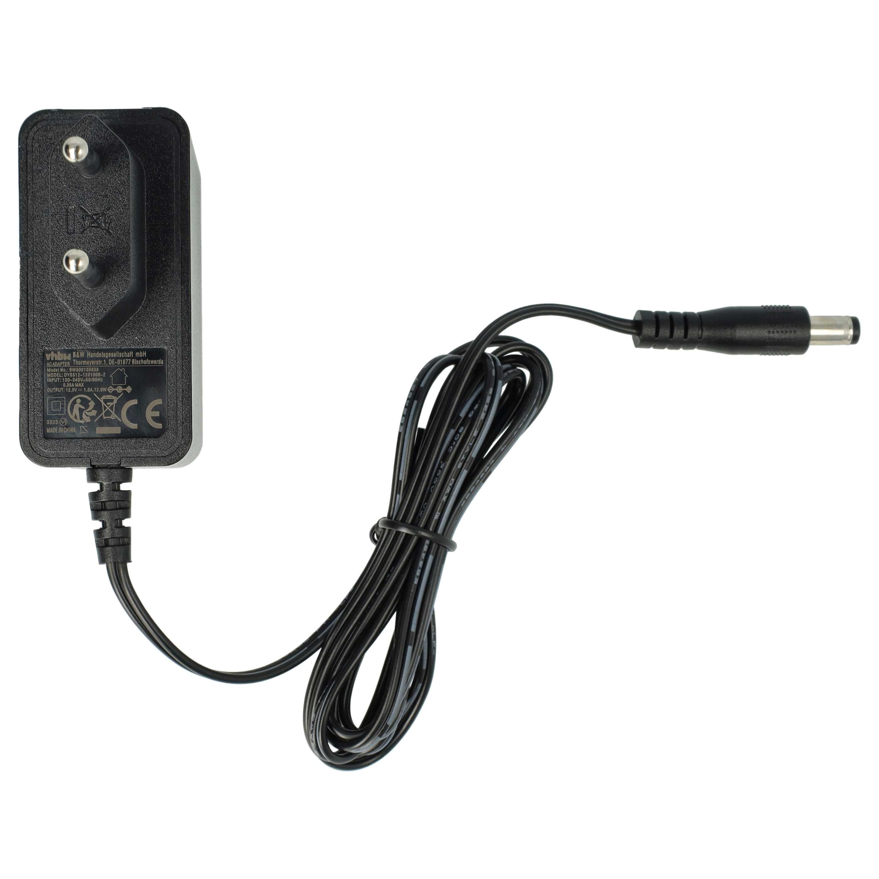 TopCharger Alimentatore 12V Per Tastiera Yamaha PSR F52 - Caricatore Sicuro Con Protezioni - Foto 6