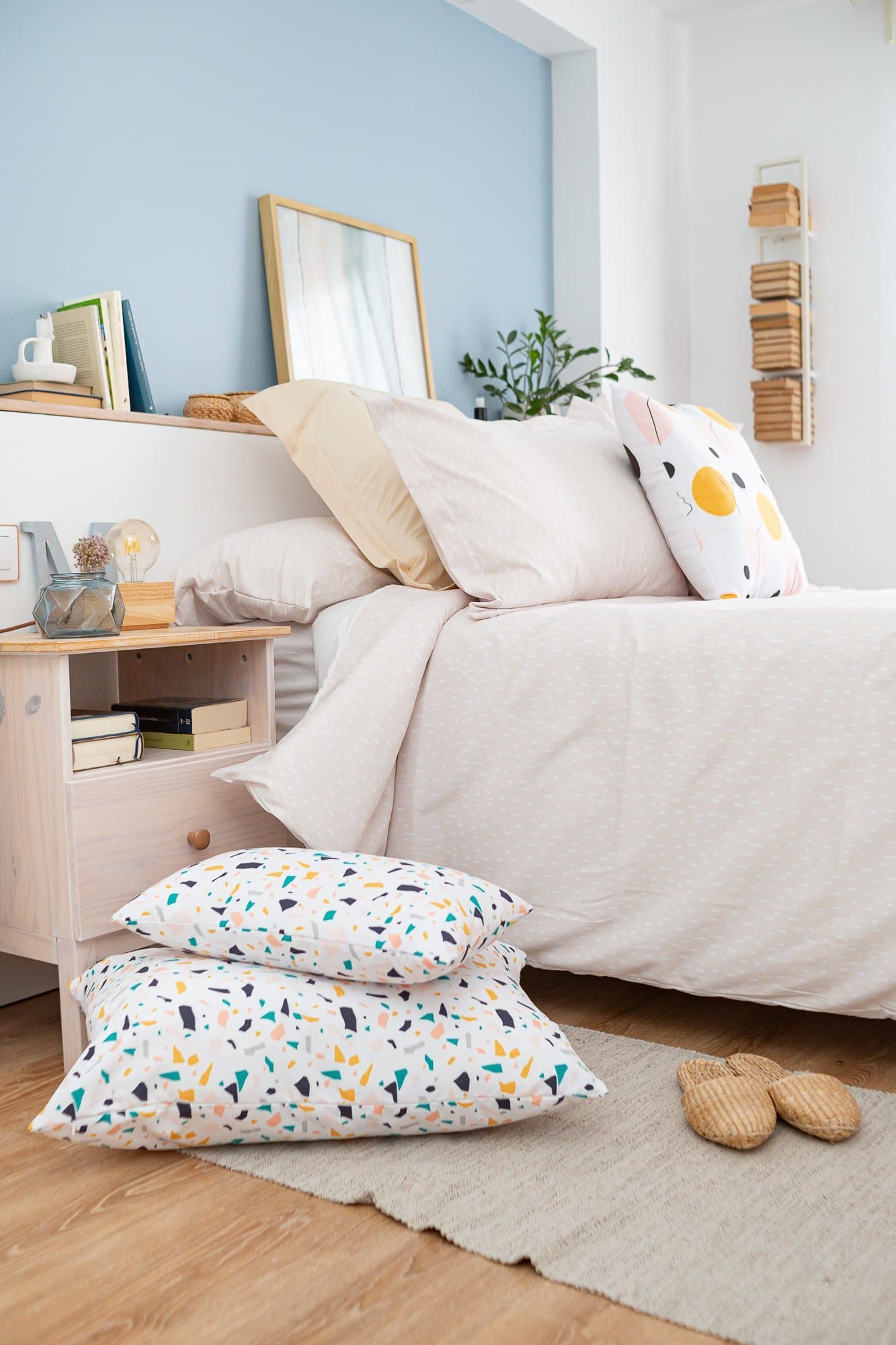 Housse de coussin Marble 50X50 Multicouleur - 4