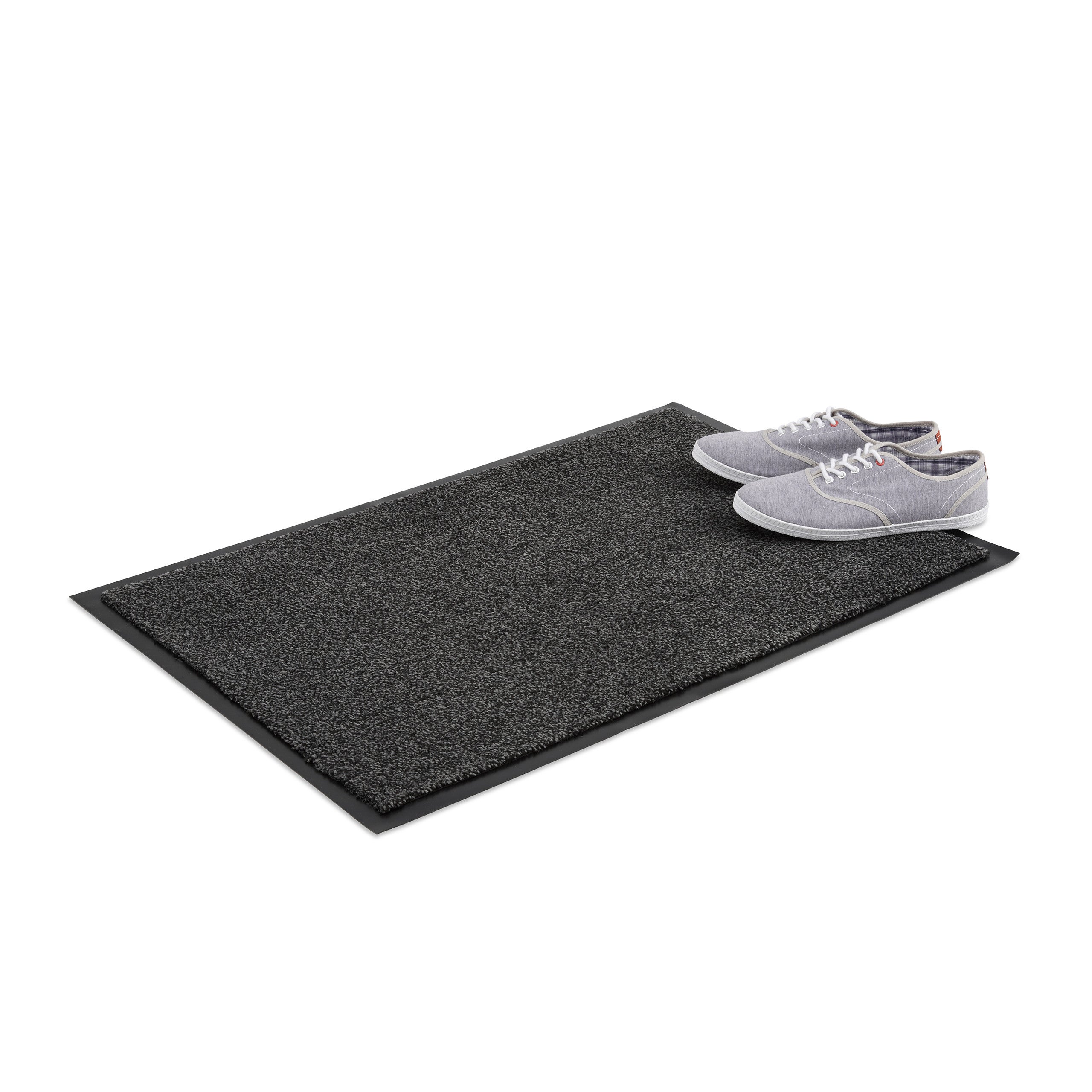 Zerbino Assorbente 60x90 Cm Grigio – Tappeto Porta Antiscivolo Per Interni/esterni, Lavabile In Lavatrice - 6