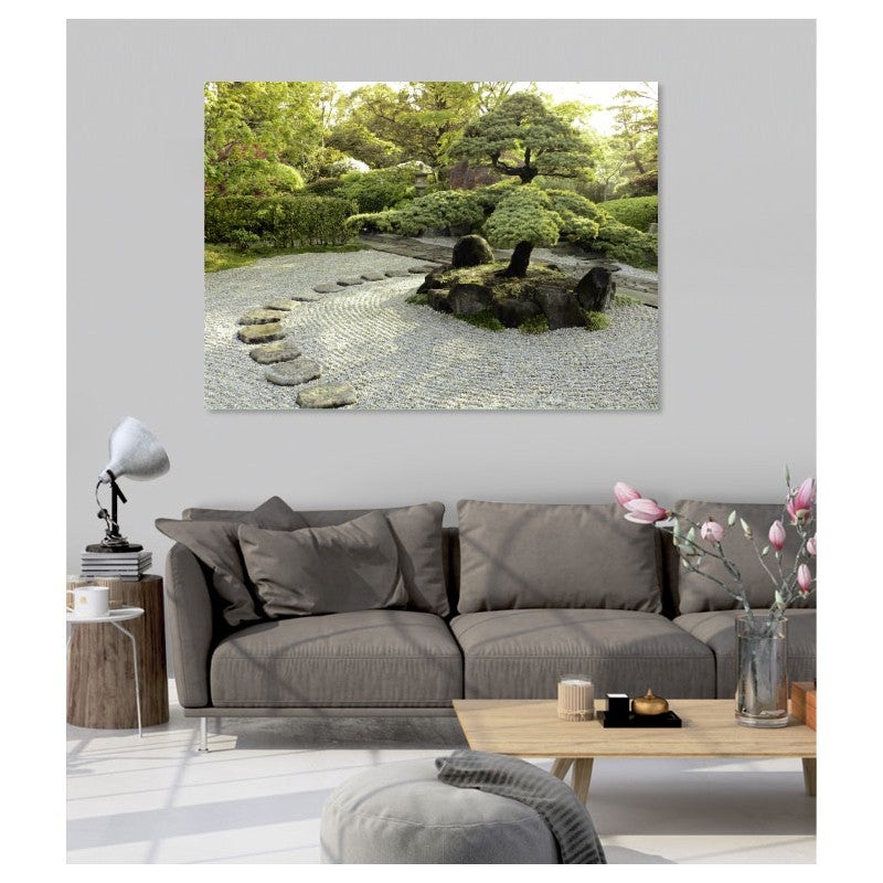Tableau toile en kit CHANIWA 180 x 130 cm - Toile textile sans PVC, Made in France par Scenolia - 3