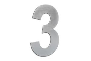 Numero Civico Personalizzabile In Acciaio Inox E Vetro Acrilico - Elegante E Resistente, Fatto In Germania - Foto 14