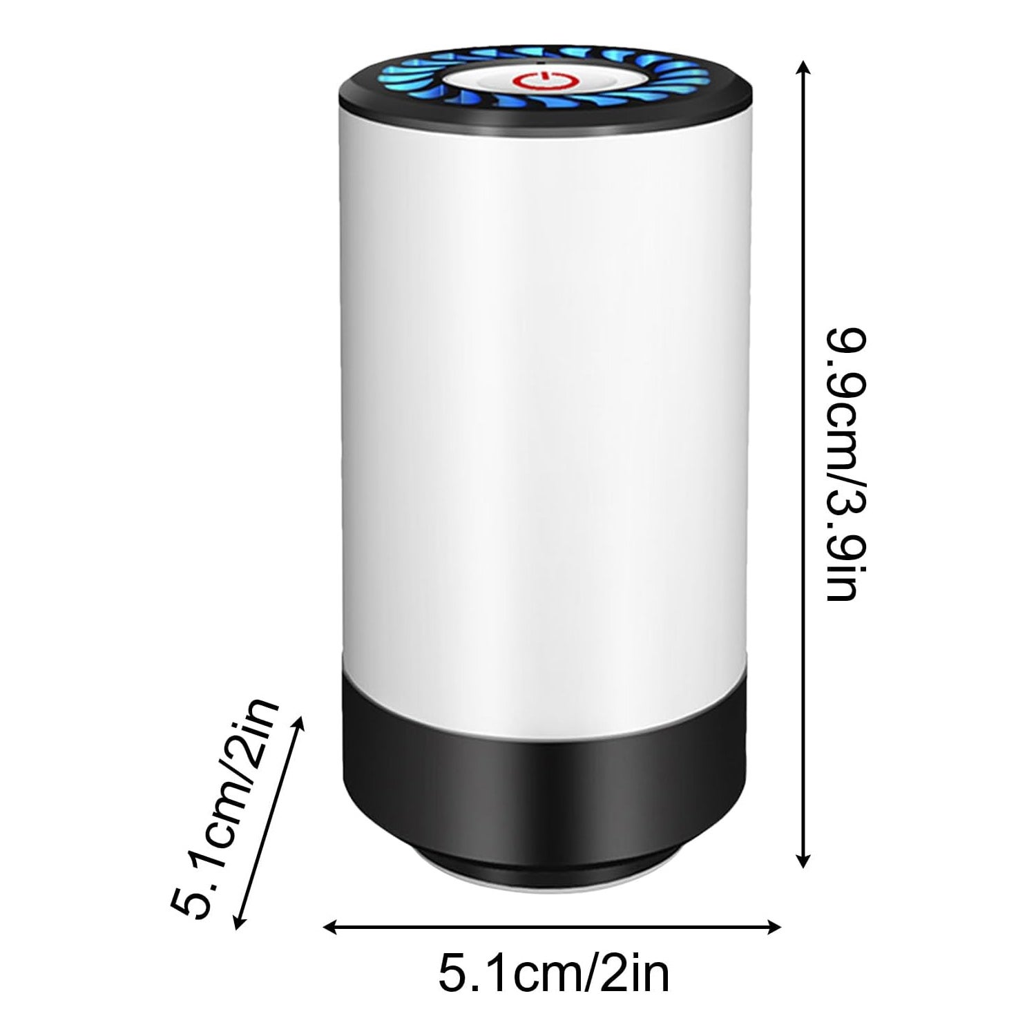Ecrous de roues borgne 17 mm, Aluminium Noir (x4) - HOBBYTECH HT1910001