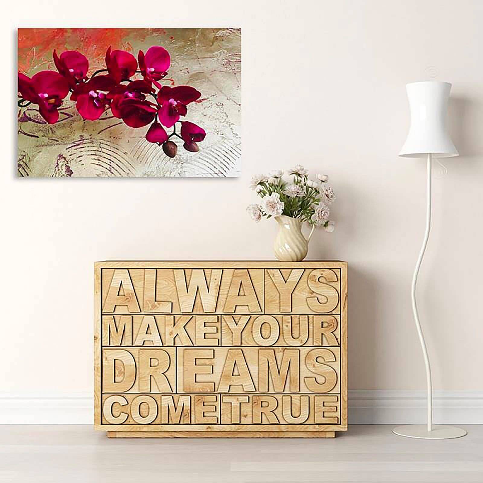 Tableau orchidées 10 - 80 x 60 cm - 4