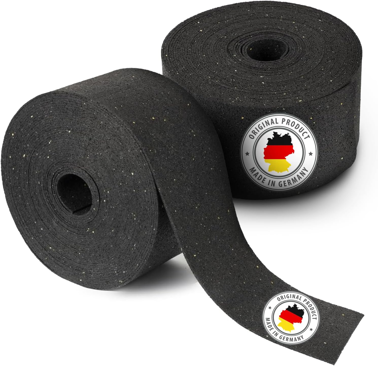 Tapis anti-vibration En caoutchouc Rôle Épaisseur : 5 mm, 150 mm Longueur:  5000 mm