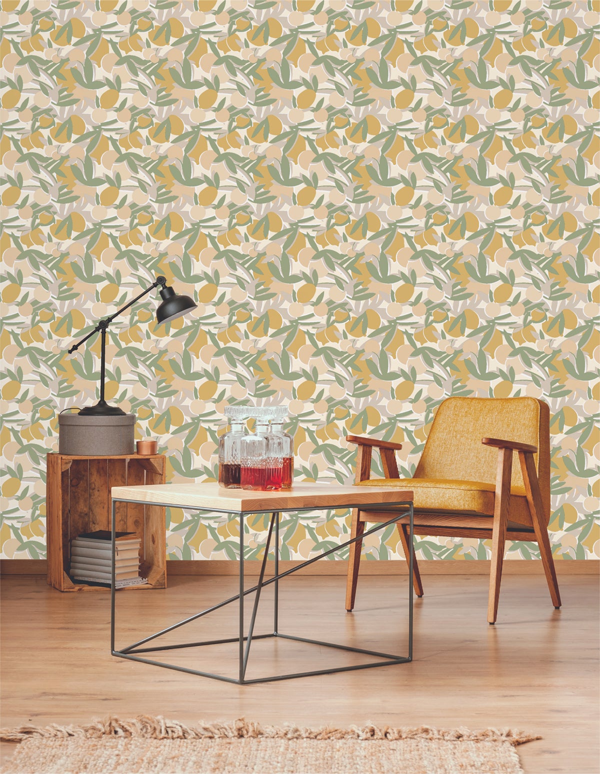 Papier peint Nature Vert Bensimon 2, Bensimon 3 Lutèce - 2