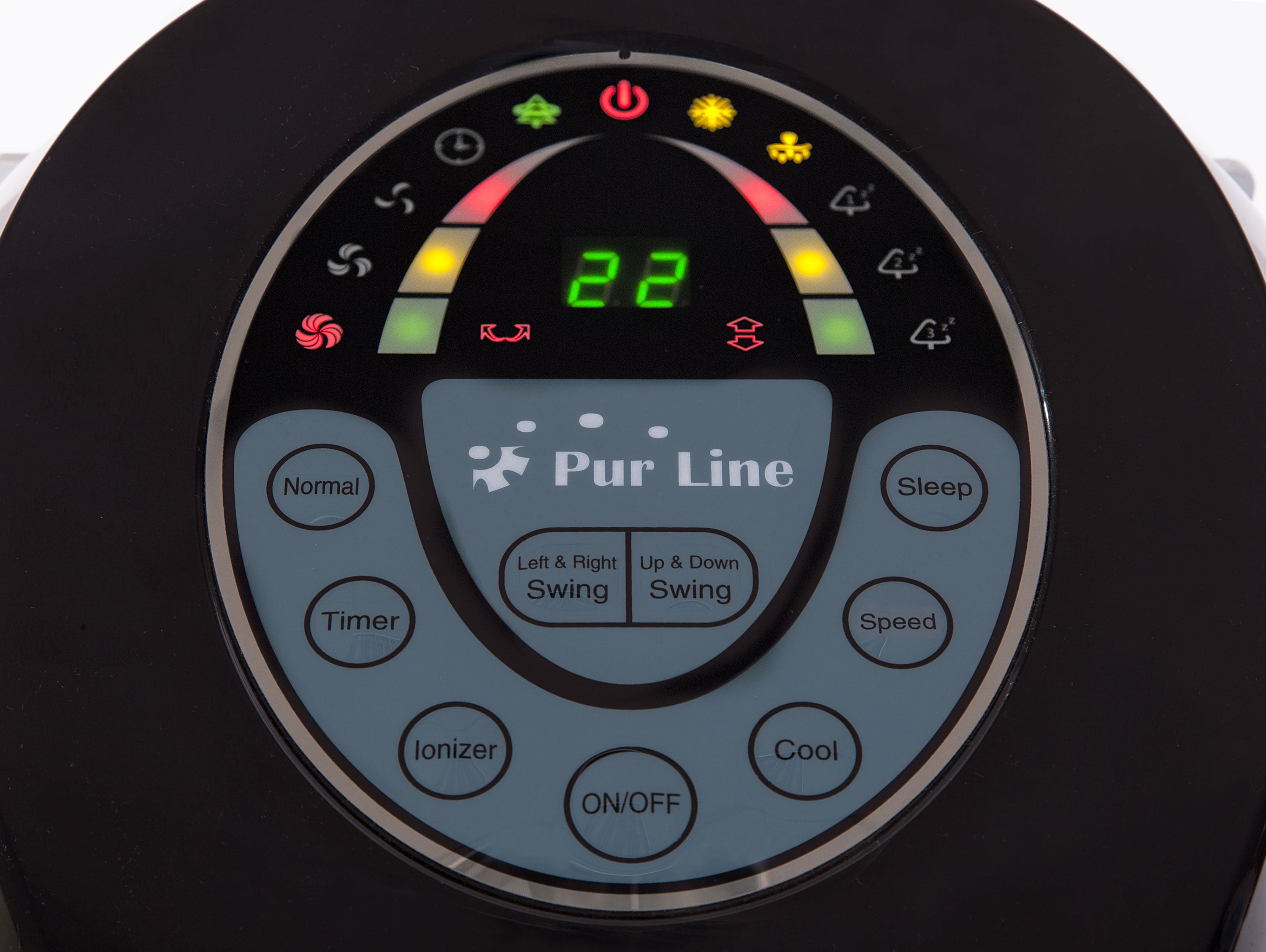 Rafraichisseur d'air par évaporation à débit élevé minuterie et 6 vitesses - 4
