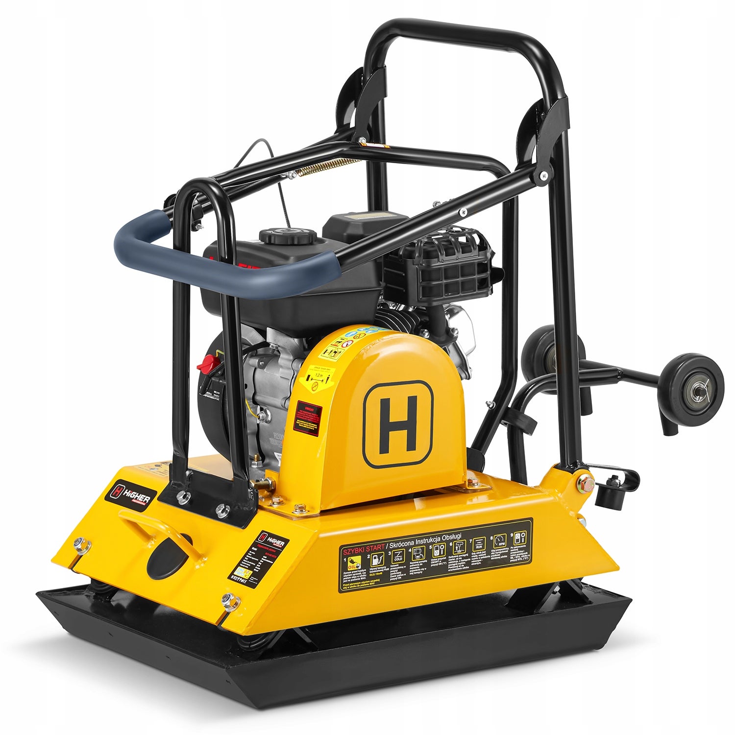 Zagęszczarka spalinowa ubijak gruntu HIGHER 100kg LONCIN 6,5KM - 3