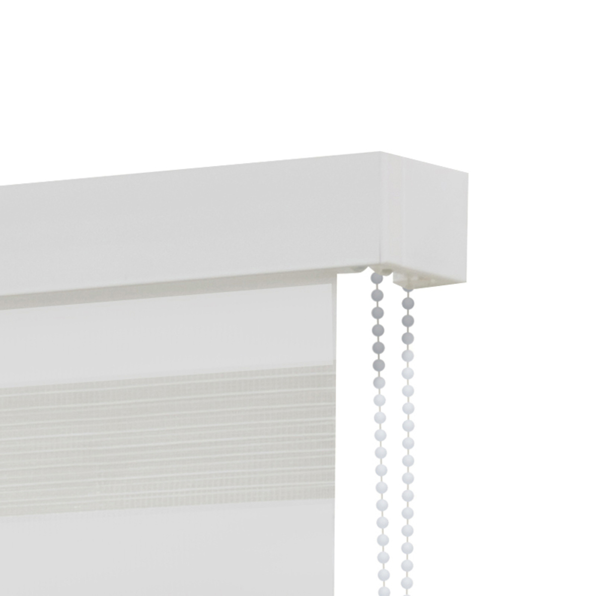 Store Enrouleur Jour&Nuit Tamisant Intensions Uni Blanc 150x160cm - 3