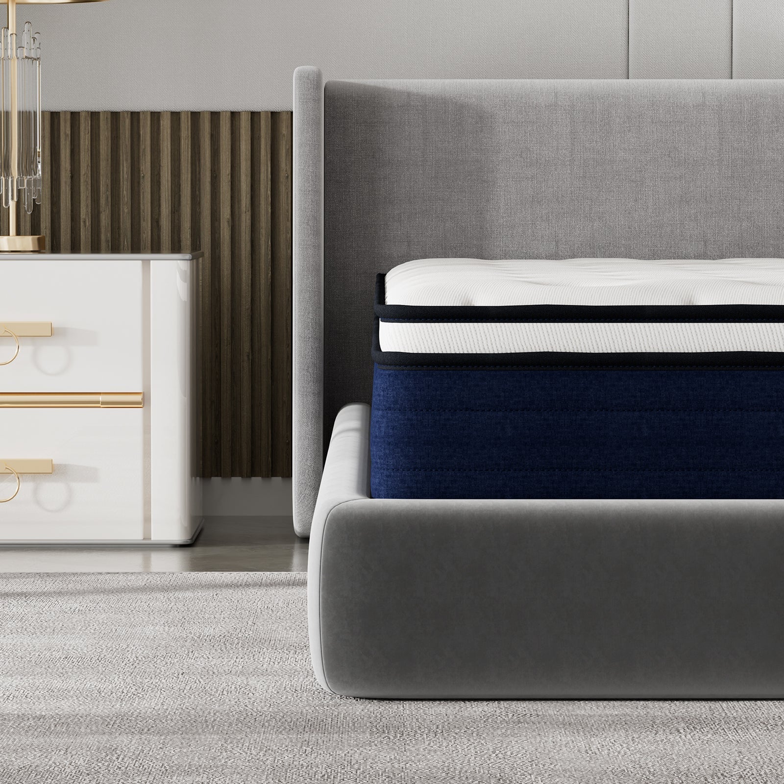 DEWINNER Matelas à ressorts 140x200 CM, épaisseur 25 cm - 7