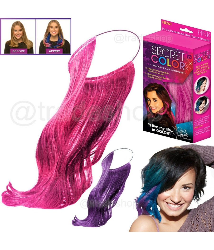Trade Shop - Secret Color Colorata Extension Effetto Meches Per Capelli ...
