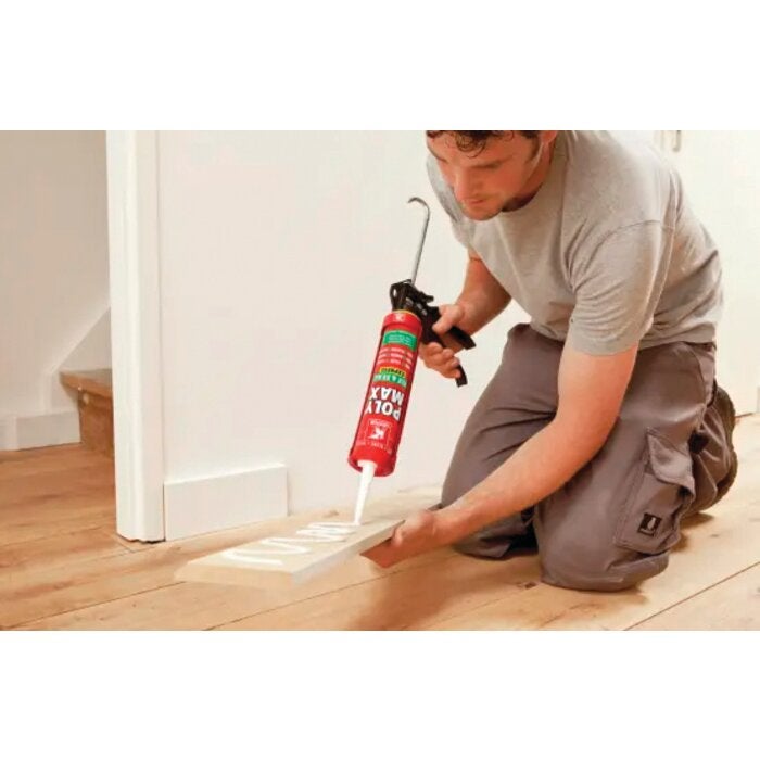 Mastic/Colle POLYMAX FIX&SEAL cristal clear cartouche 300g - 7