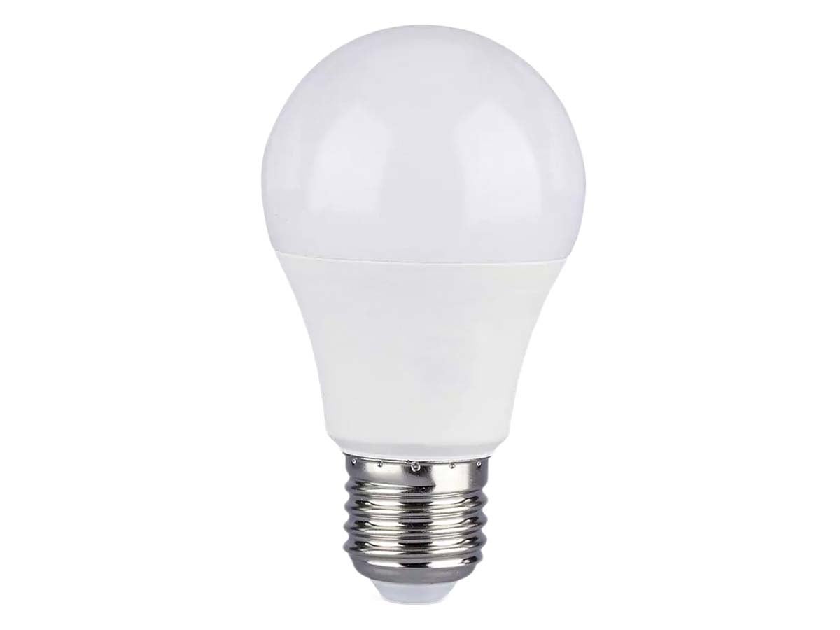 Lampadina LED 9W E27 A60 Blister 3 unità VT-1900 - 6400K - 7