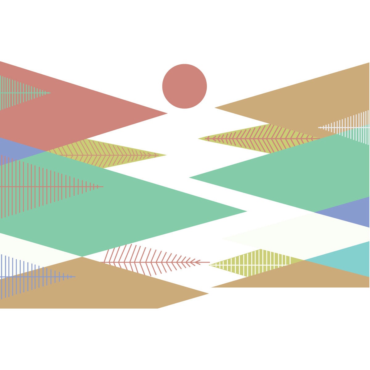 Adesivo bambino di montagna scandinavo dorika - Sticker adesivo - adesivi murali - 40x60cm - 4