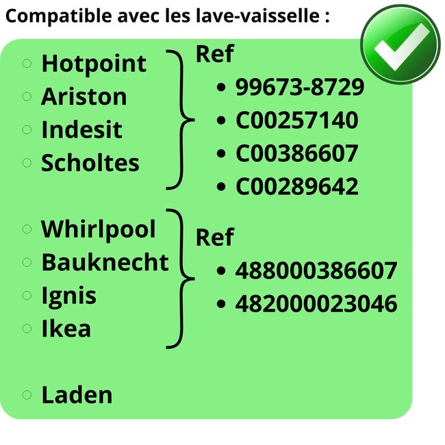 Cesto Posate Compatibile Con Whirlpool 488000386607 C00386607 IN - Foto 7