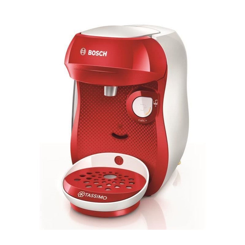 Bosch Machine A Cafe Tassimo Happy Tas1006 Multi Boissons Rouge Blanc Leroy Merlin 6503