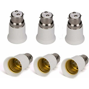 Adaptateur Douille E27 Vers B22 - Transforme Vos Lampes Simplement, Neuf