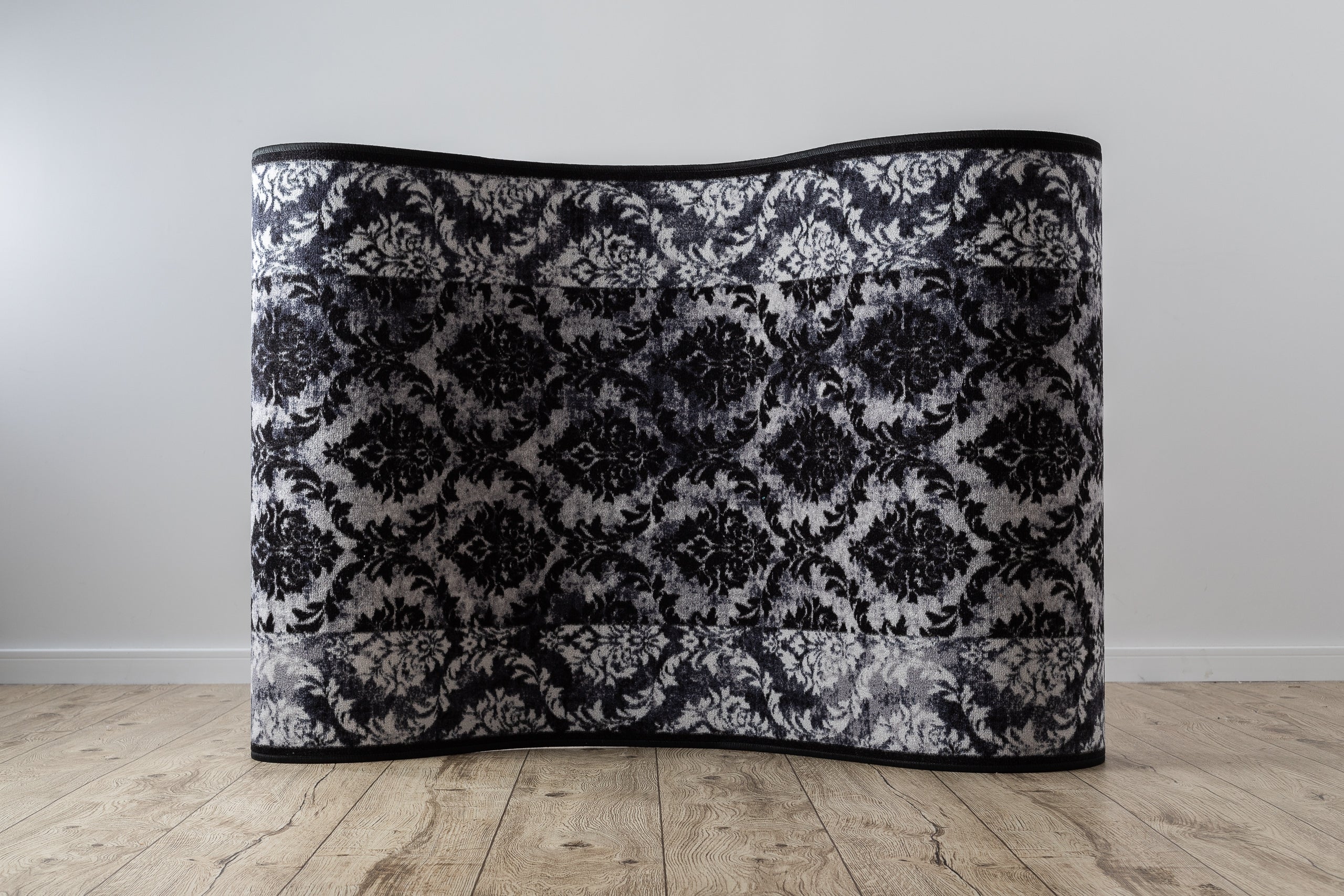 TAPIS DE COULOIR antidérapant ROMANCE 67 cm gris 67x160 cm - 2