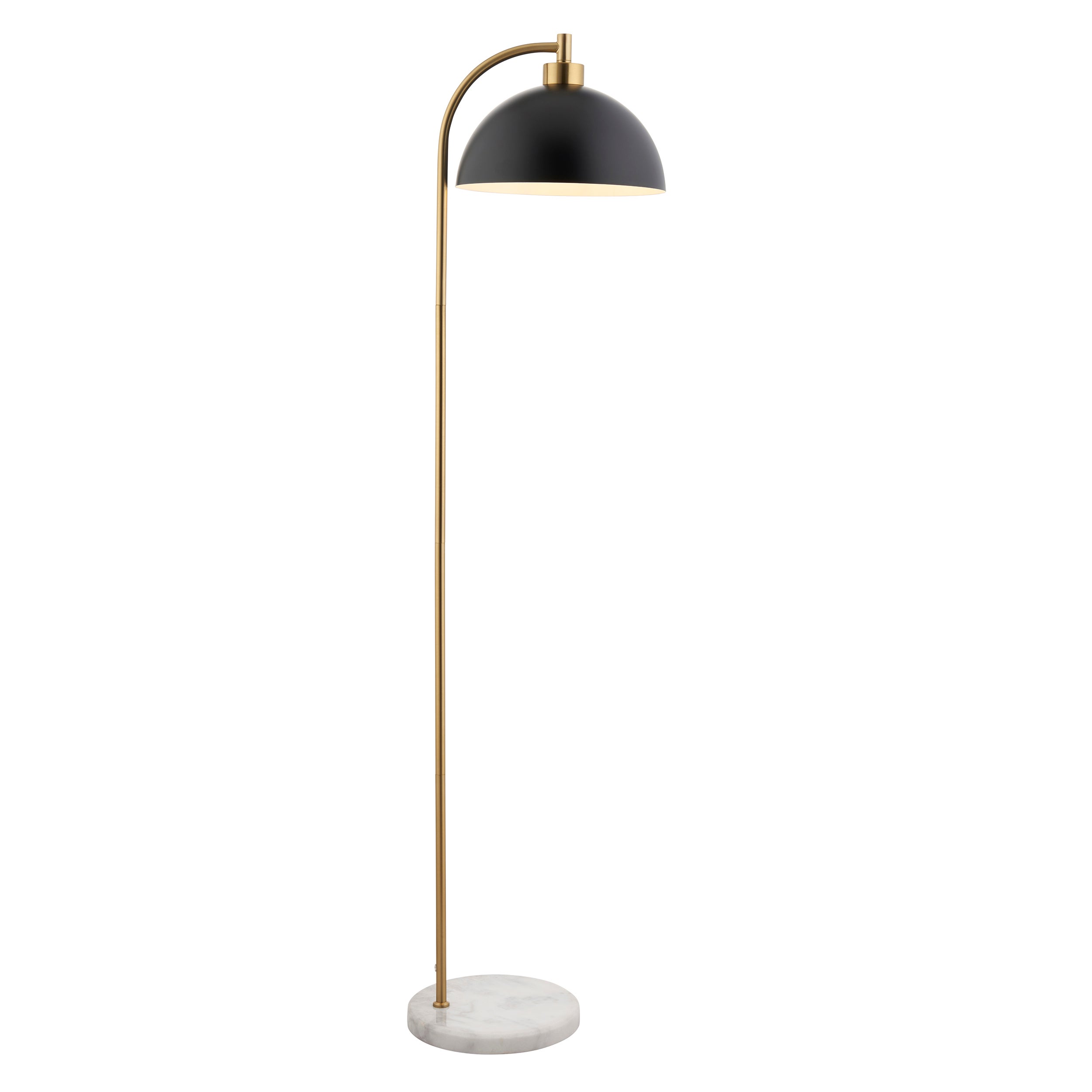 Lampa stojąca marmurowa podstawa BUCHANAN czarna 1xE27x10W metal wym:145x37,5x30cm IP20 Endon