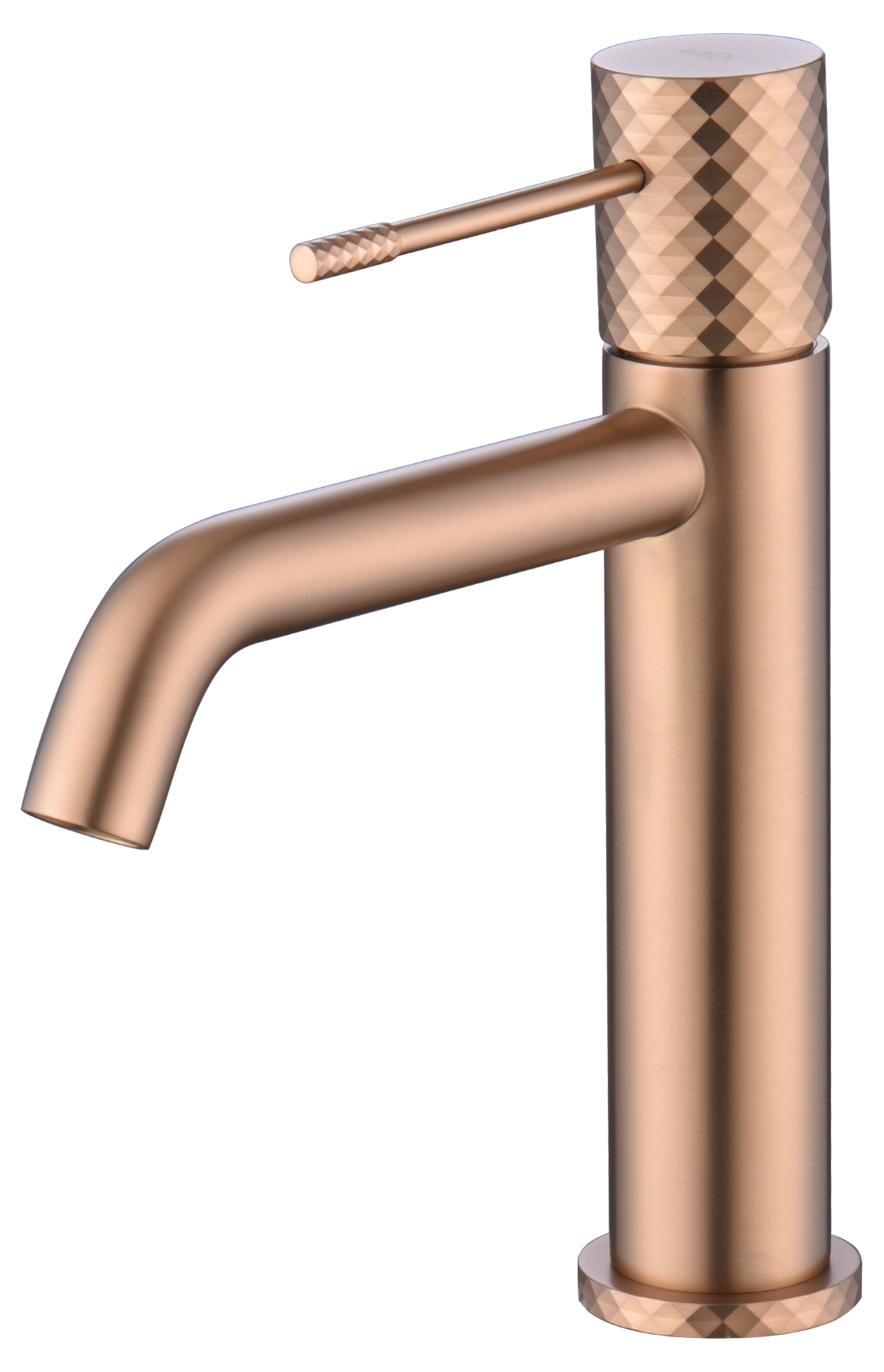 Rubinetto lavabo monocomando | Modello GENOVA | Colore oro rosa