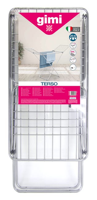Stendibiancheria Con Separatore In Alluminio - Antiruggine, Per Corde Da Bucato, Mantiene La Corda Tesa - Foto 5