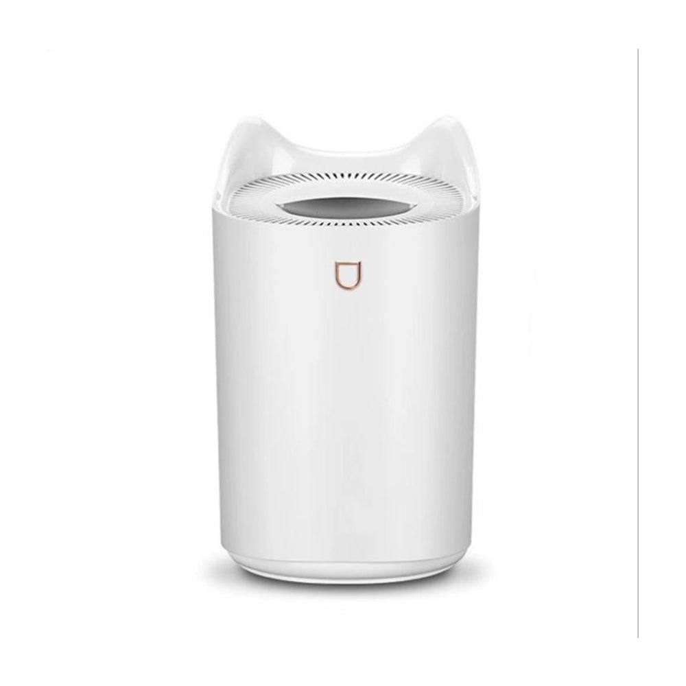 Kihhvlo Humidificateur Chambre 3L - 7 Couleurs LED, 2 Orifices, Fonctionnement Jusqu'à 48H Pour Maison, Yoga Et Bureau