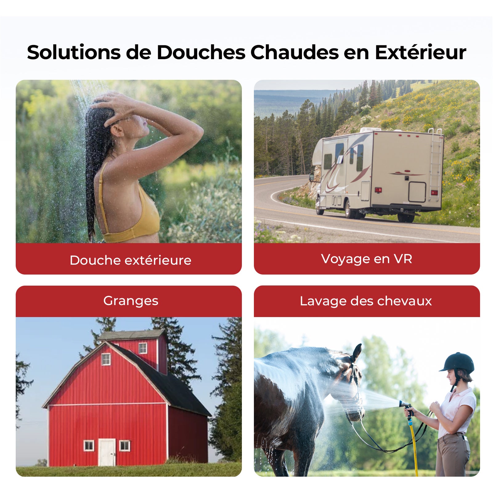 CAMPLUX AY132P43 5L Chauffe-eau à Gaz Propane (37mbar) /Butane (28-30mbar) Instantané avec Pompe à eau 4.3L [Classe énergétique A+] - 7