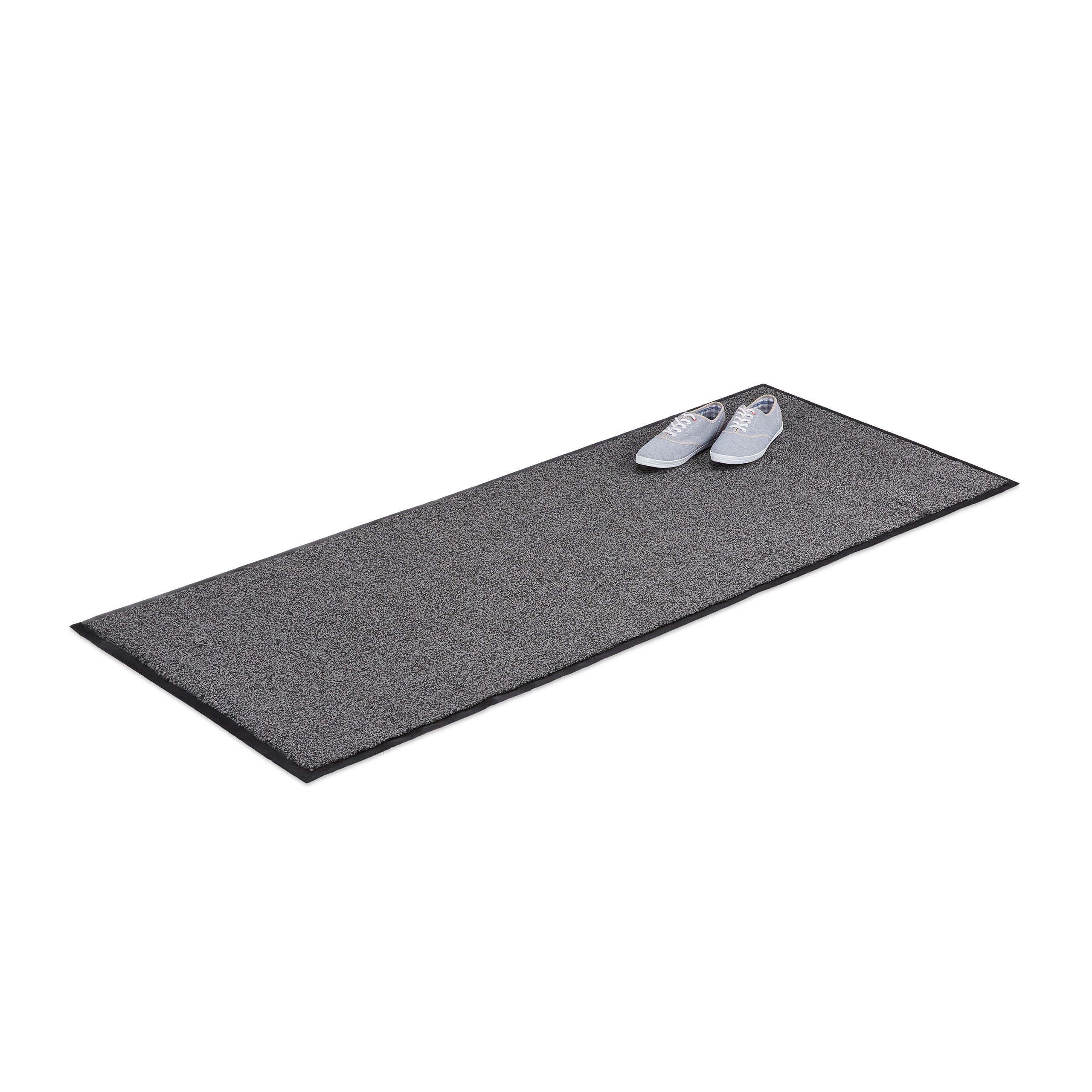 Casatessile Nevada Zerbino tappeto asciugapassi rettangolare Zerbino Antiscivolo per Ingresso, Interno Esterno per Casa o Ufficio - BEIGE, 60x90 cm