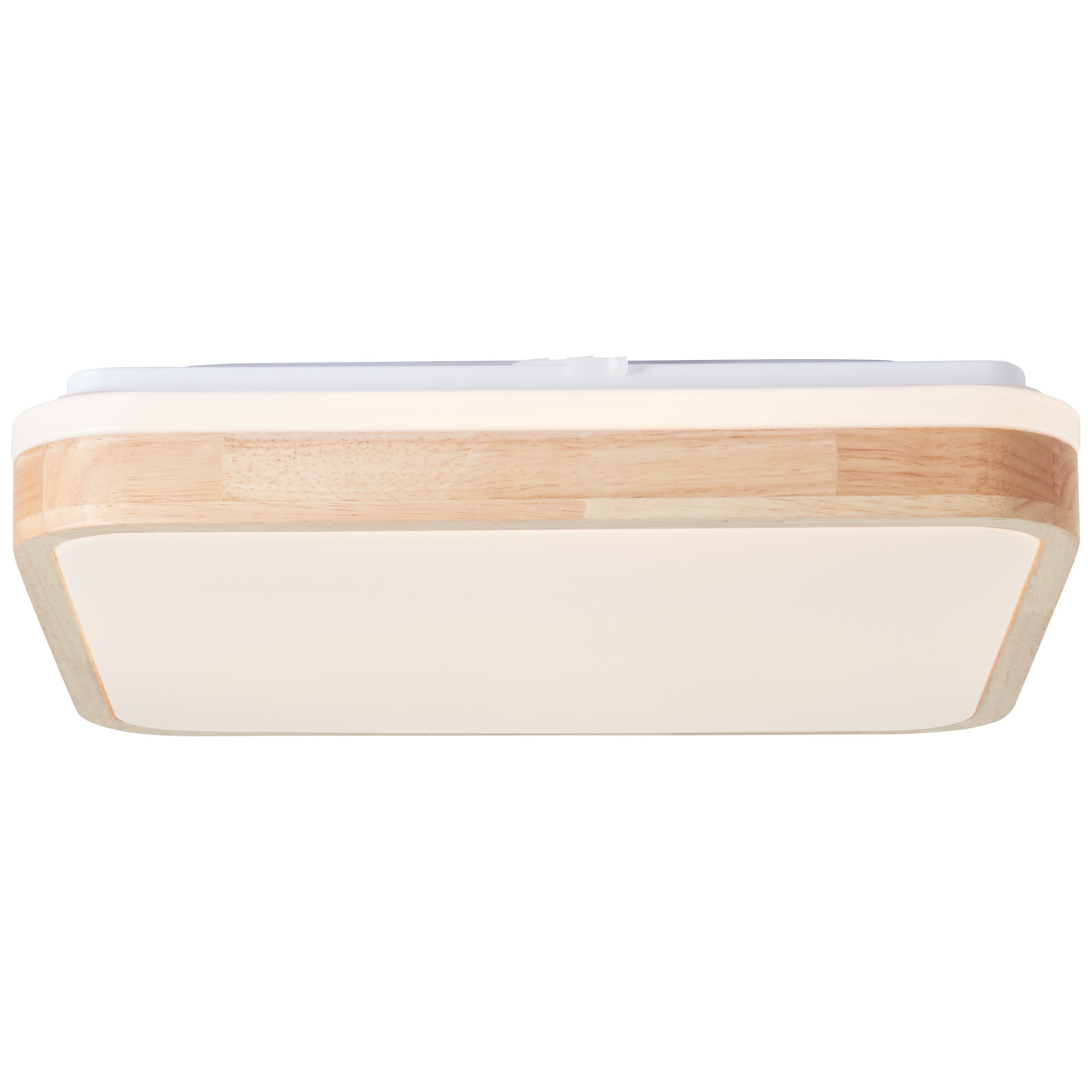 Brilliant Tumeo LED lampa sufitowa 40x40cm światło drewno/białe, metal/drewno, 1x zintegrowana dioda LED, 24 W, (strumień świetlny: 2400 lm, barwa świ
