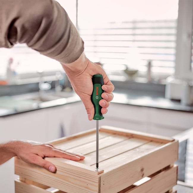 Set 6 Cacciaviti Bosch - Acciaio S2, Punta Magnetica, Softgrip, Per Fai-da-te E Professionisti - Foto 10