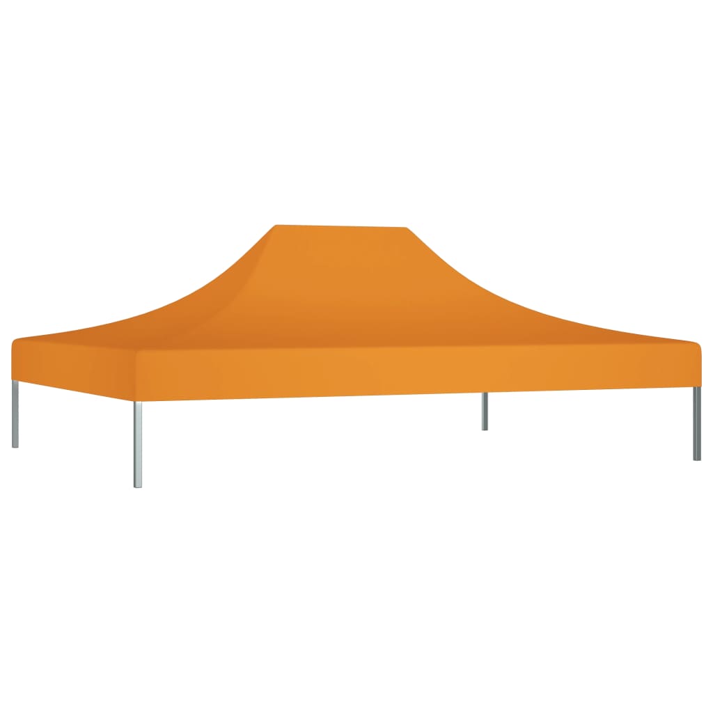 Pomarańczowy dach namiotu imprezowego 4x3 m, 270 g/m2