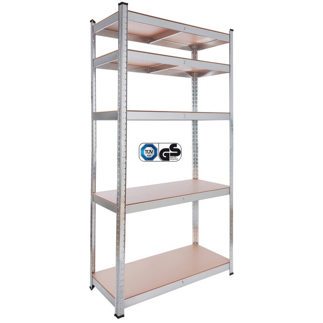 AREBOS Scaffale Resistente Scaffalature Da Officina Scaffalature Per La Cantina