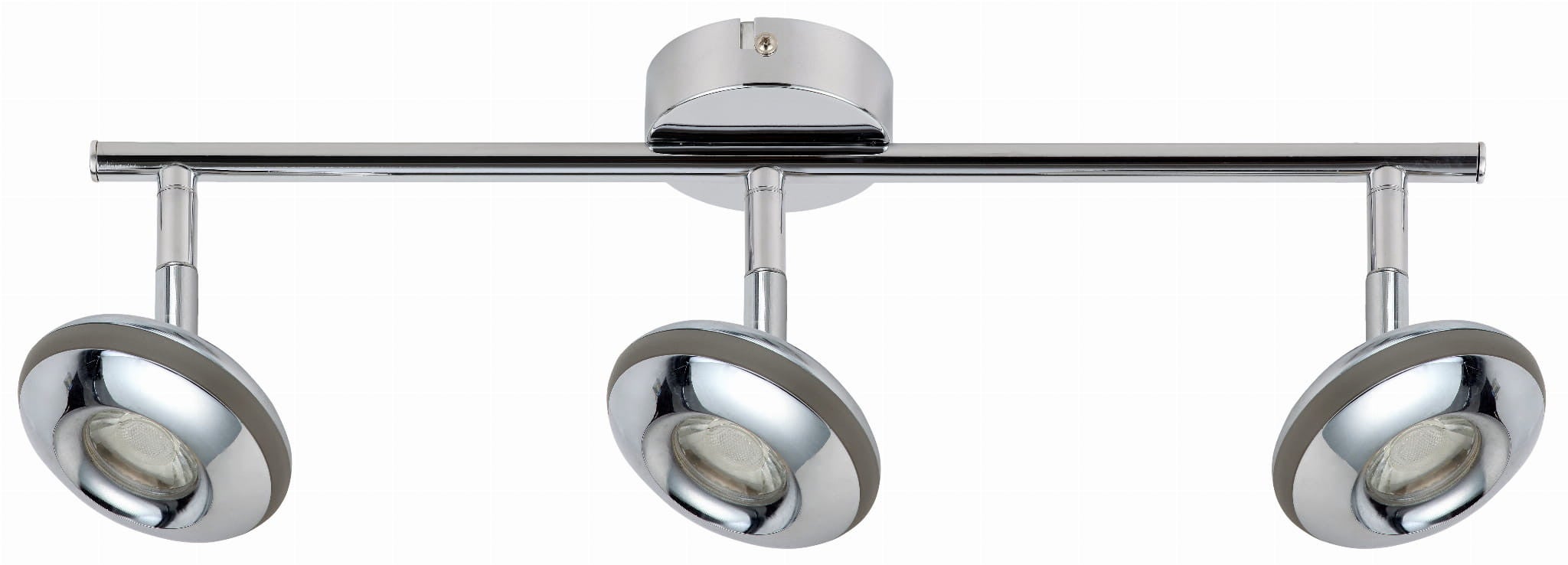 Reflektor sufitowy spot natynkowy listwa Skipper chromowany LED 6W 3000K wym: 50 x 9 cm akryl Candellux