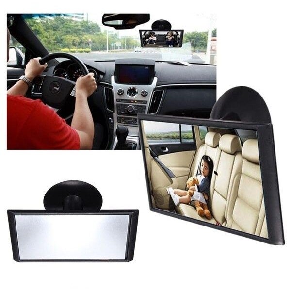 Specchietto Retrovisore Panoramico Per Auto - Universale, 12 Pollici, Anti-Angolo Cieco Per Sicurezza - Foto 4