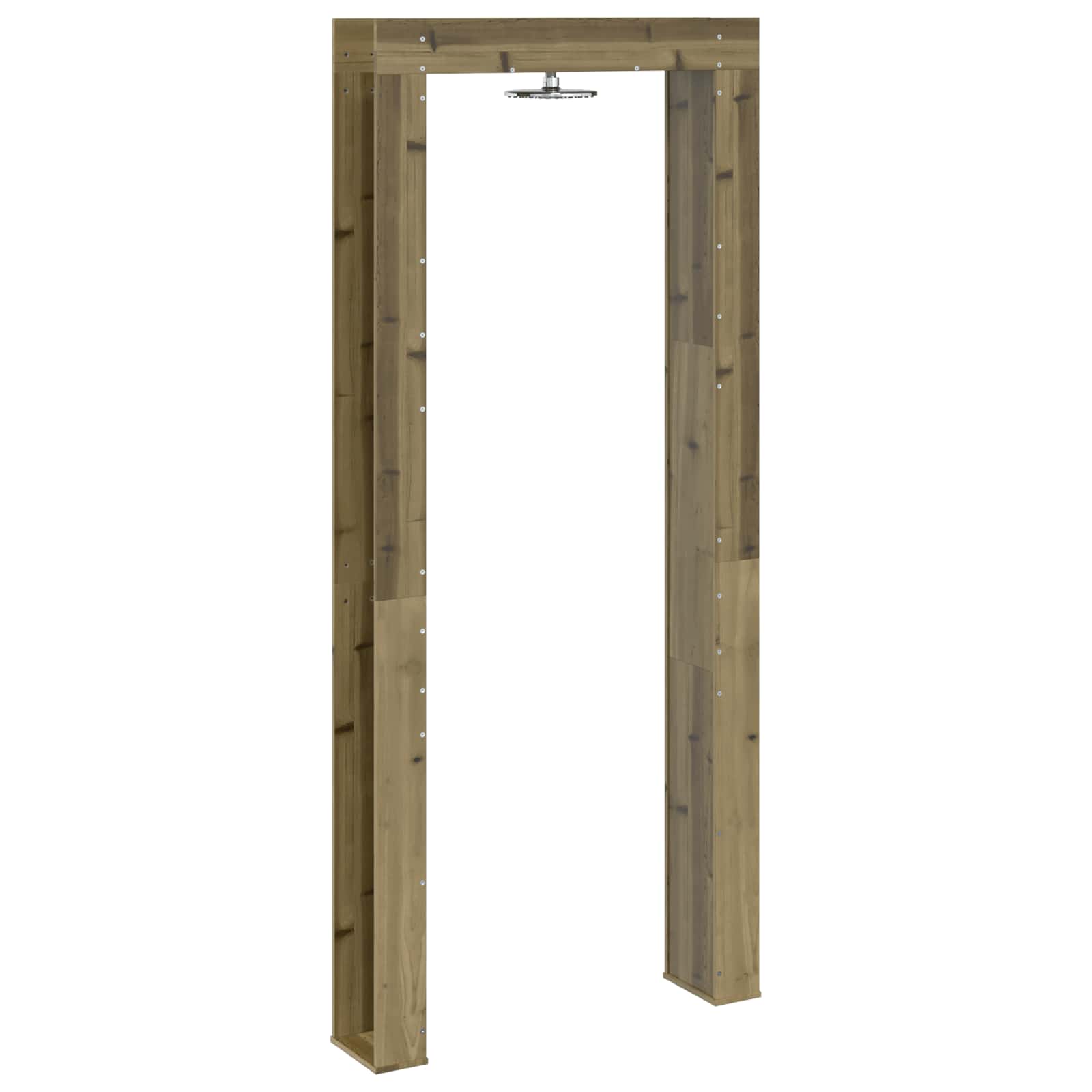 vidaXL Douche d'extérieur 226 cm Naturel - 6