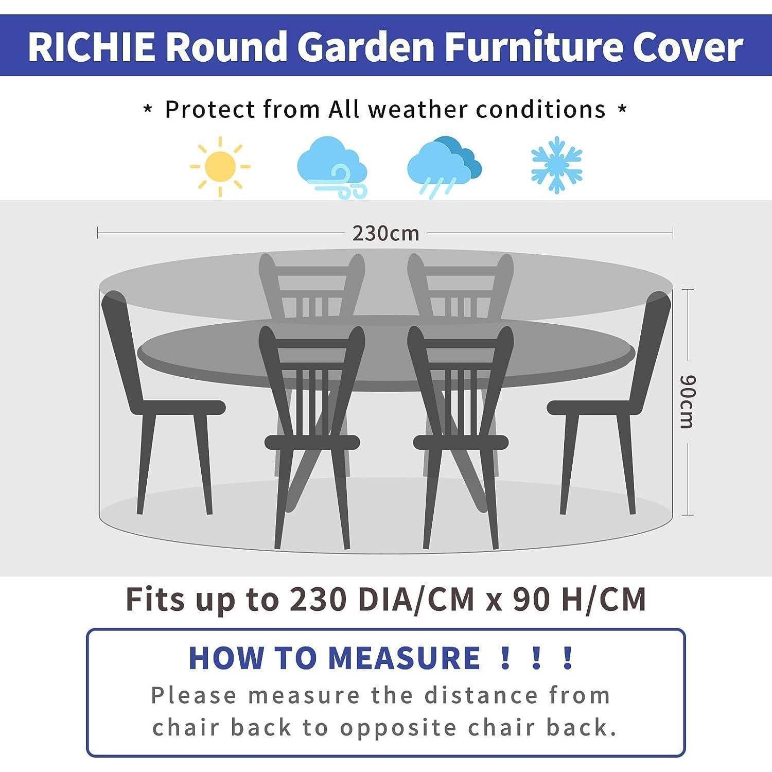 Housse table jardin rectangulaire 230x90 cm polyéthylène transparent ...