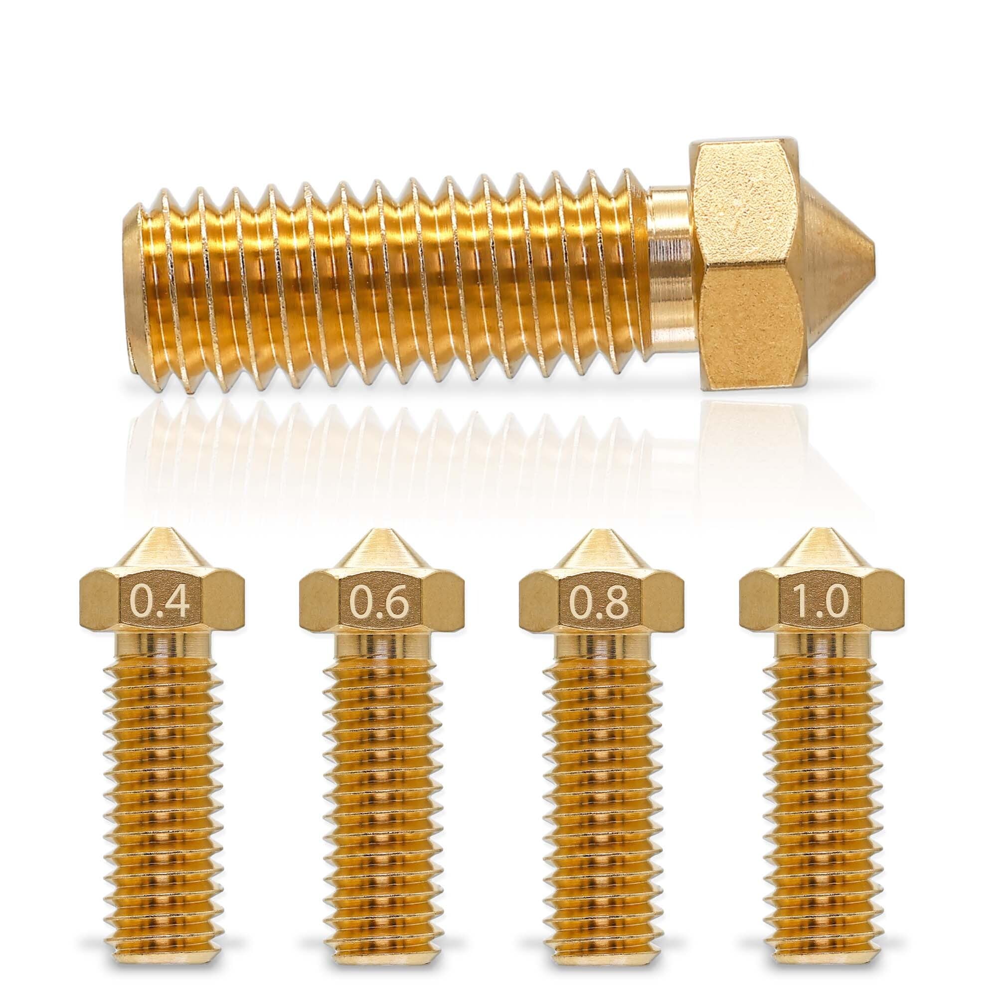 Ricambi Hotend Per Anycubic Vyper 3 Ugelli Volcano Da 0,8 Mm Per Stampante 3D Nozzle 1,75 Mm, Ugelli High Flow Per Anycubic, Artillery Ugello Stampante 3d Volcano