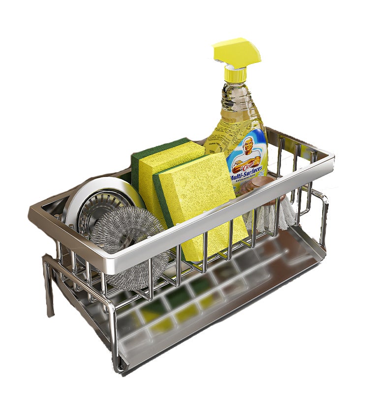 Égouttoir à huile | Panier à croustillant en acier inoxydable avec plateau | Passoire à égoutter | Conteneurs à goûter | Serveur de nourriture frite | Grille de vidange d'huile pour cuisine