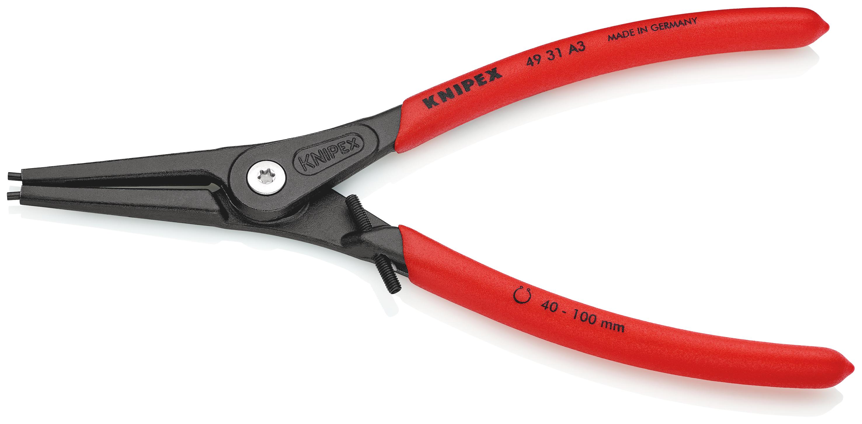 Precyzyjne szczypce do pierścieni osadczych Knipex - 4931A3