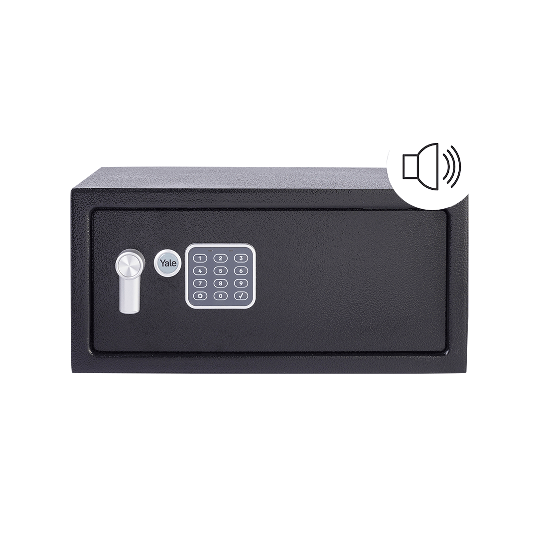 Yale Caja Fuerte Con Alarma Para Portátil Verde/Rojo , Leroy Merlin