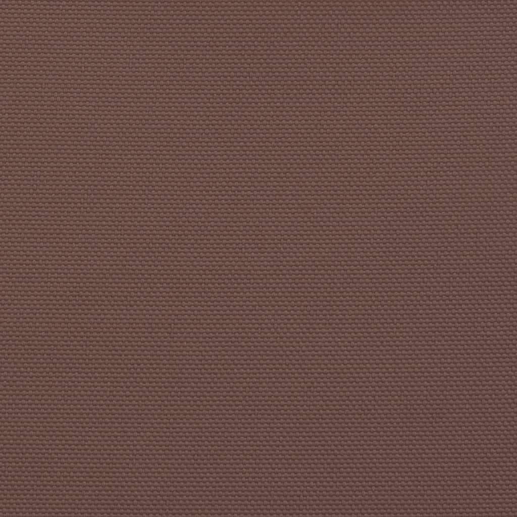 Voile de parasol tissu oxford rectangulaire 6x7 m marron vidaXL - 9