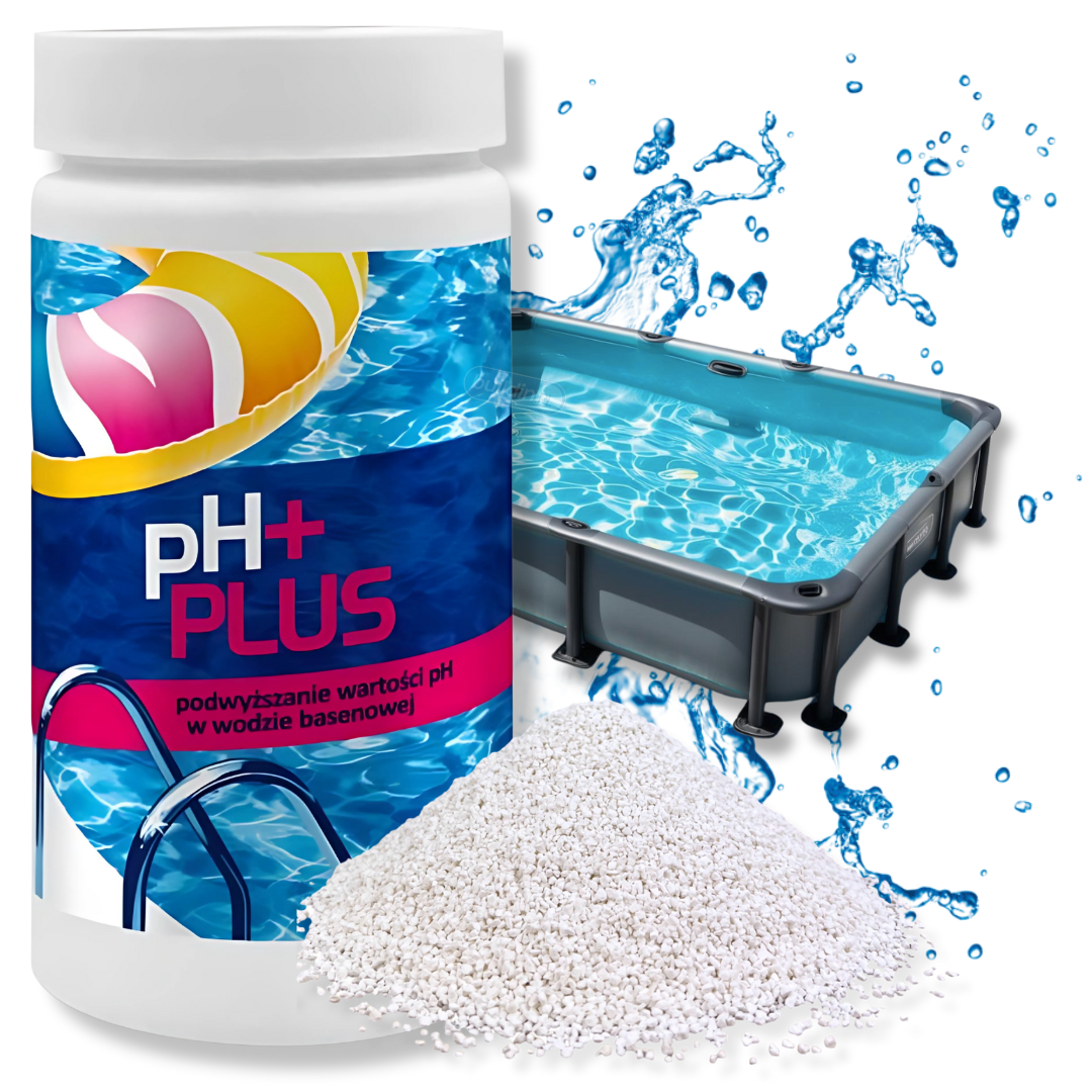 CHEMIA BASENOWA PH PLUS PH+ DO BASENU JACUZZI SPA REGULATOR WODY GAMIX 1KG