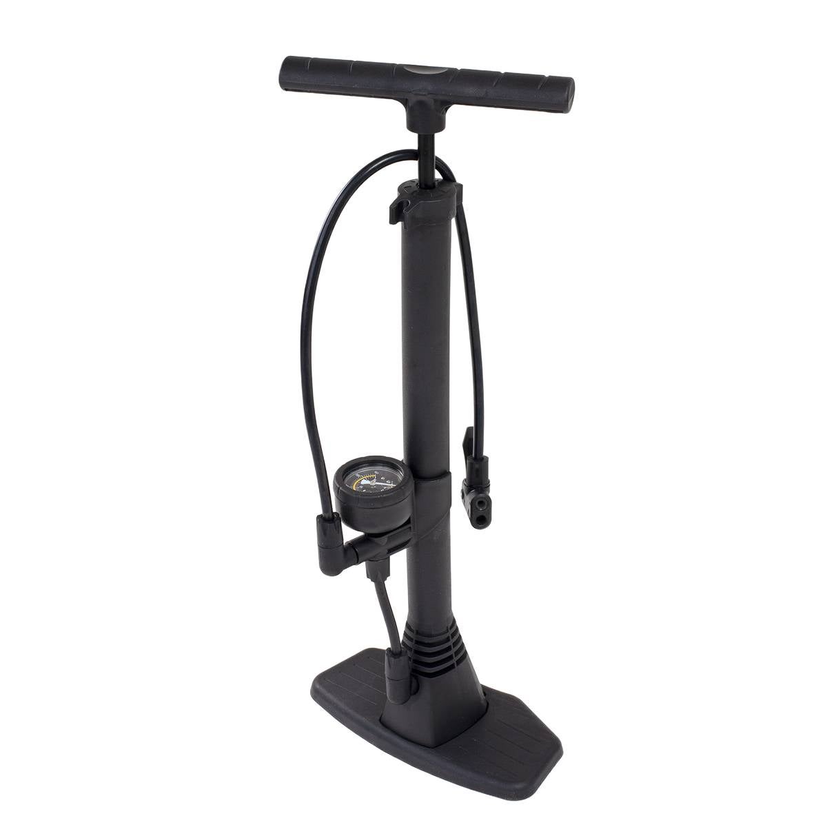 Pompka rowerowa podłogowa z manometrem 230 PSI, uniwersalna, samochodowa Be-active.pl