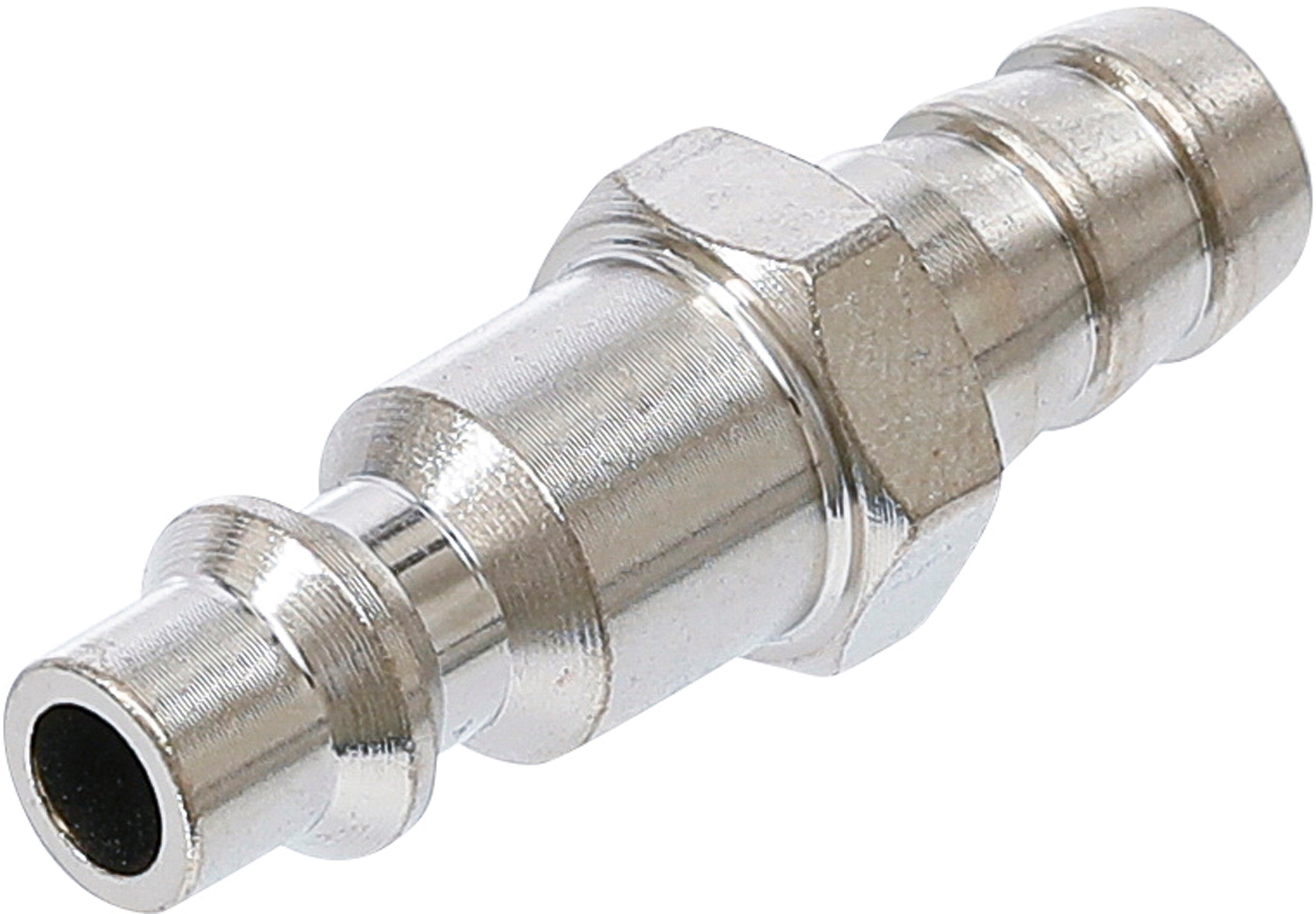 BGS Nypel do węża sprężonego powietrza 10 mm przyłącze węża USA / Francja - 7062