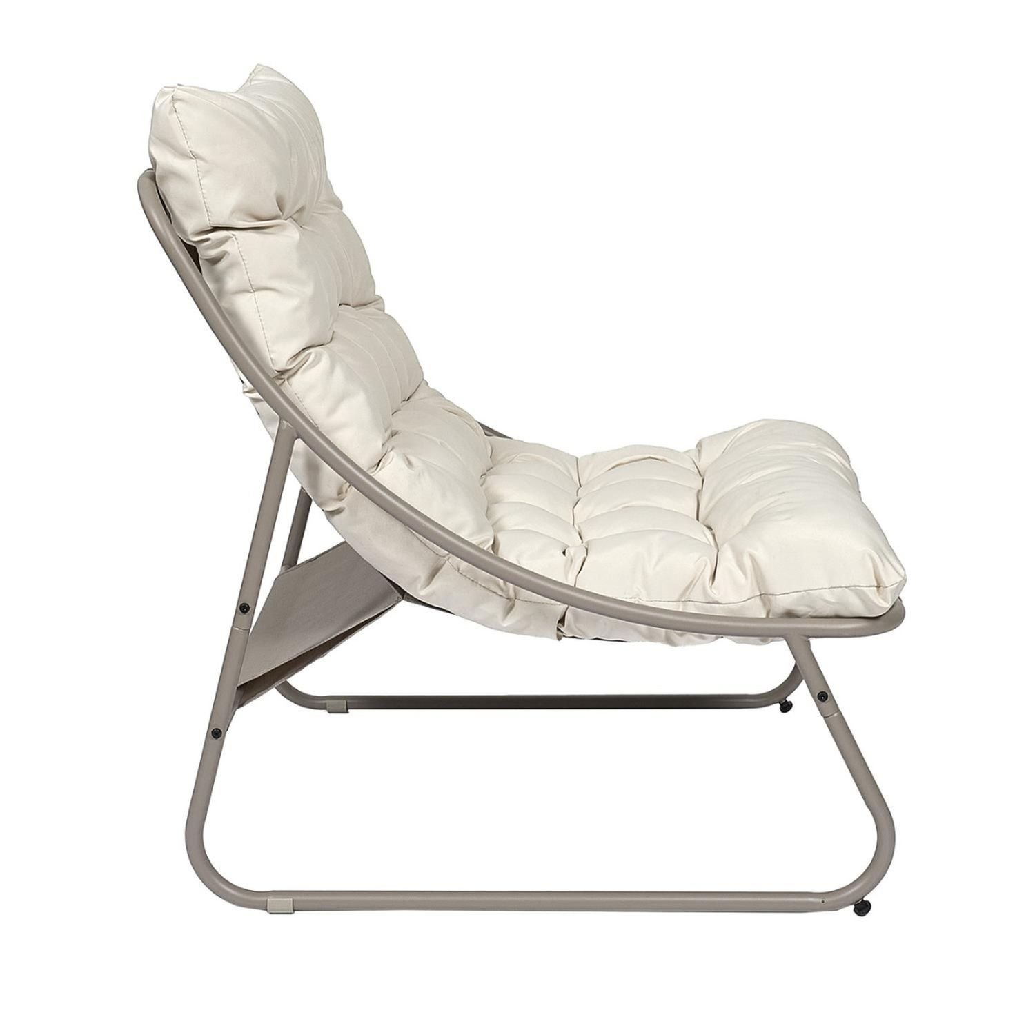 Fauteuil de détente DOLCE VITA - Beige - 4