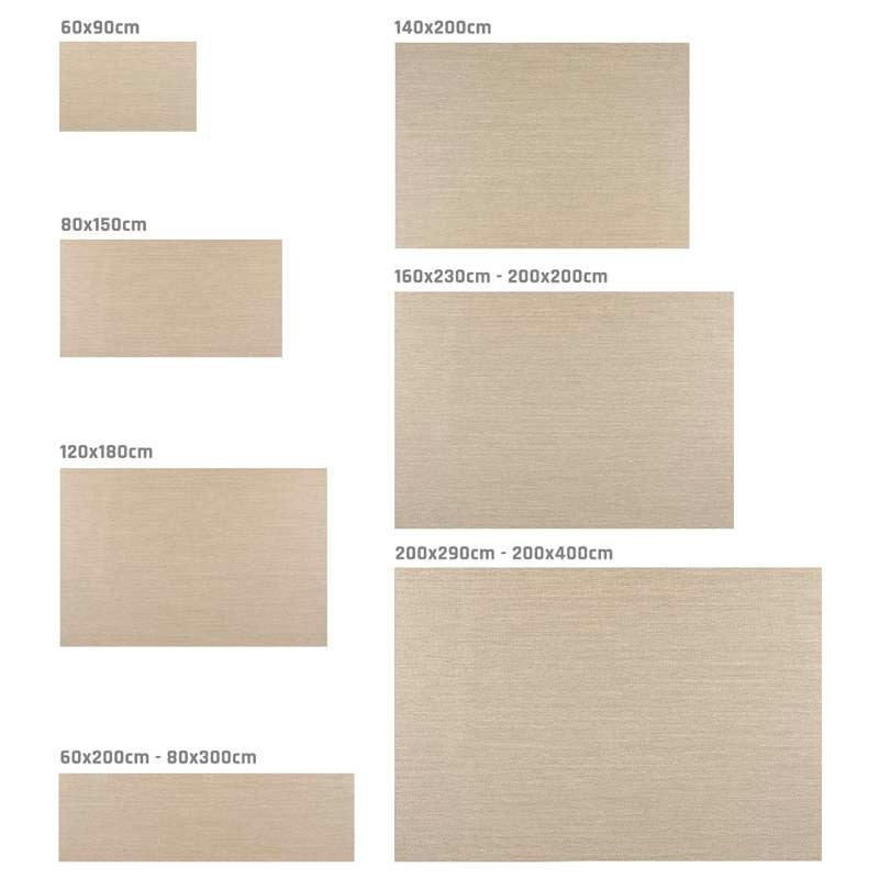 Tapis en vinyle Premium, tapis de intérieur de decoration Tapis en PVC antidérapant et résistant, pour intérieur et extérieur Brun 60 x 90 cm - 4