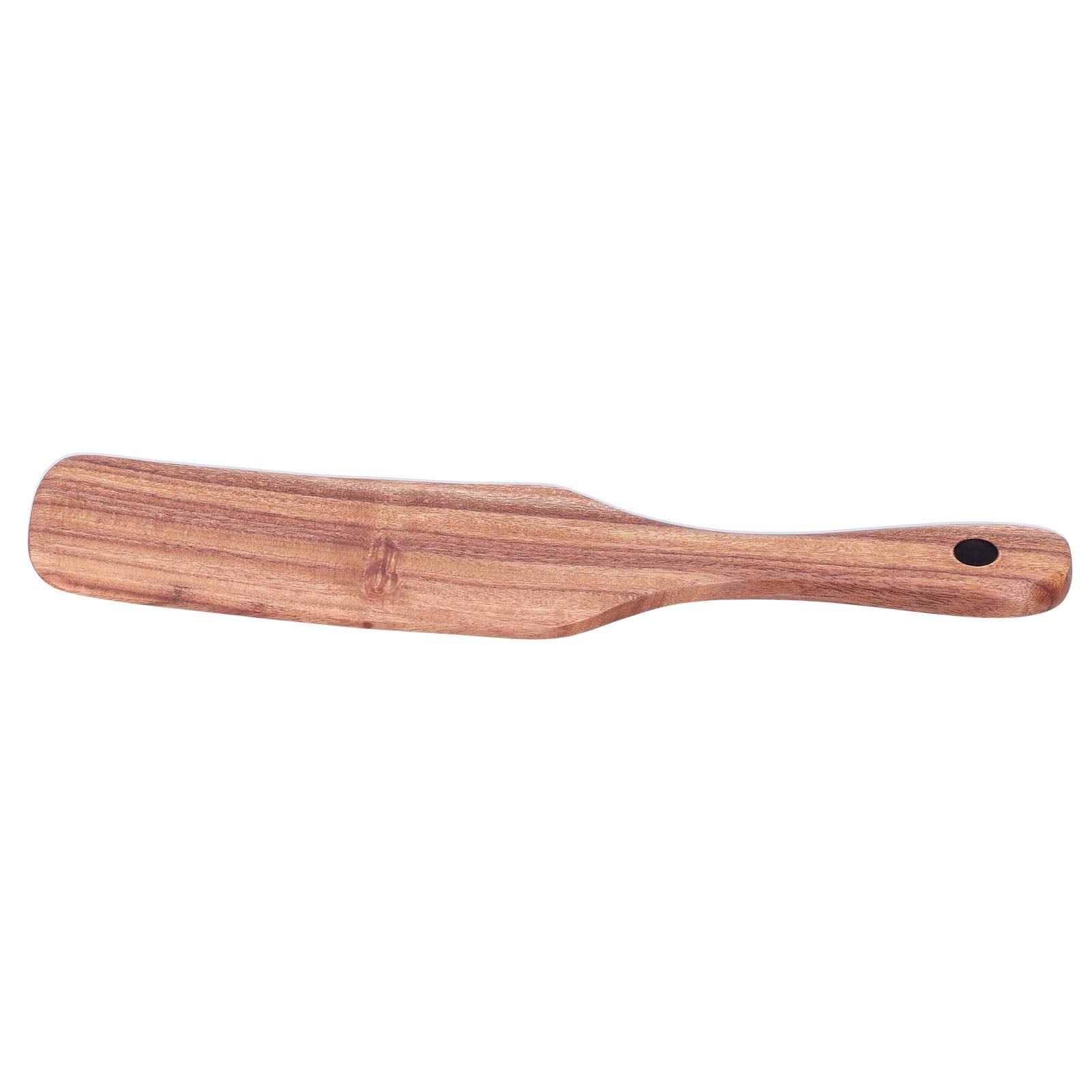 AIUHI Utensili da cucina in legno antiaderente, 10 pezzi, Set di utensili da cucina in legno di teak naturale, Spatola, mestolo e altro