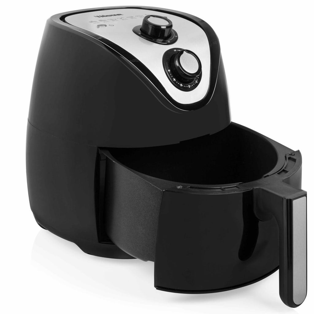 Friggitrice Ad Aria Calda BVB 1500W - 3 Litri, 6 Programmi, Gialla E Nera - 3